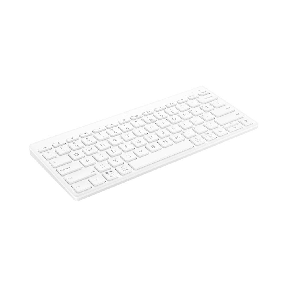 HP 350 Compact Multi-Device Bluetooth Keyboard Arabic \ English, 692T0AA – White