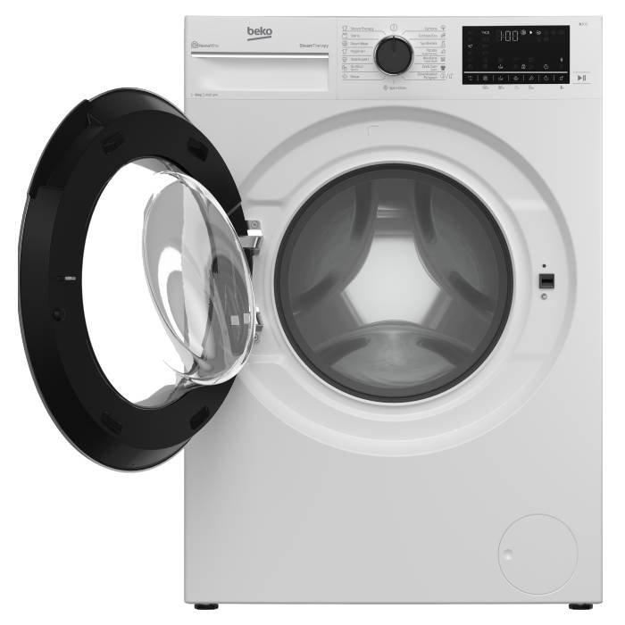 Beko Freestanding Front Load Washing Machine, 9kg, 1400rpm, Bluetooth, WTV9314XW - White