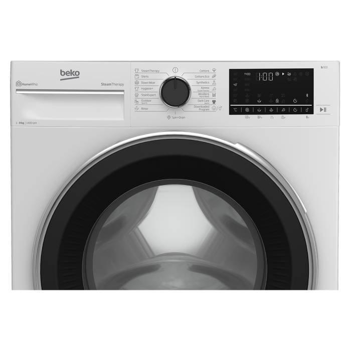 Beko Freestanding Front Load Washing Machine, 9kg, 1400rpm, Bluetooth, WTV9314XW - White