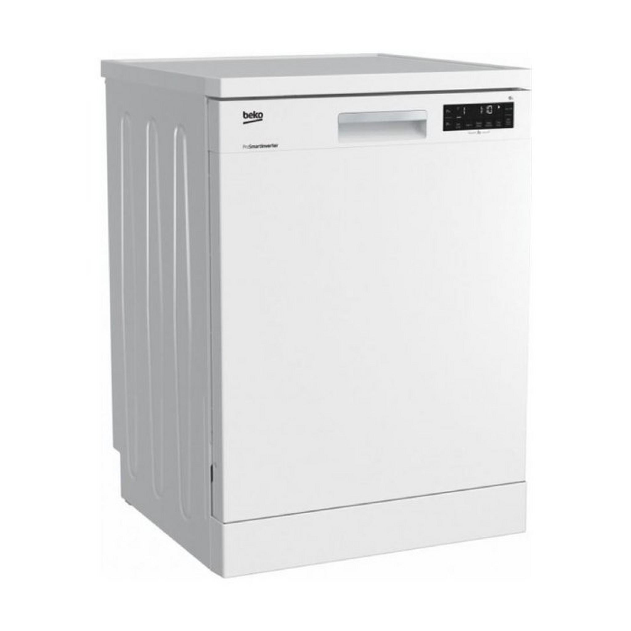 Beko Freestanding Dishwasher, 5 Programs, 13 Settings, DVN05320W – White