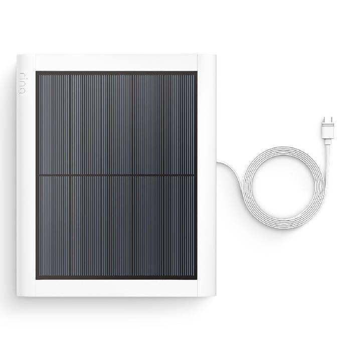 Ring New Gen Solar Panel USB-C, 4W,  for Stick Up Cam and Spotlight Cam Plus with 360 Degree Rotation and 180  Tilt, 8EASH1-WEU4 – White