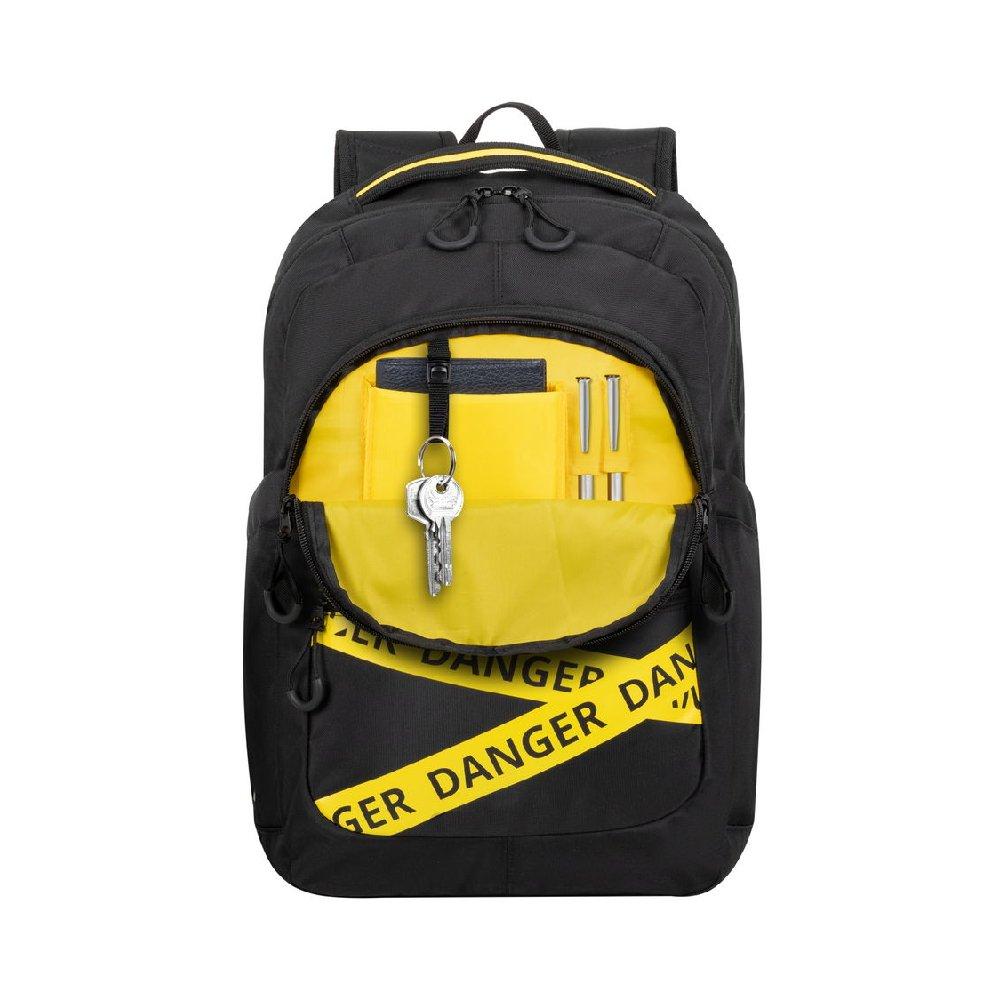 RIVA EREBUS-5431 Urban Laptop Backpack, 15.6Inch, 20L - Black