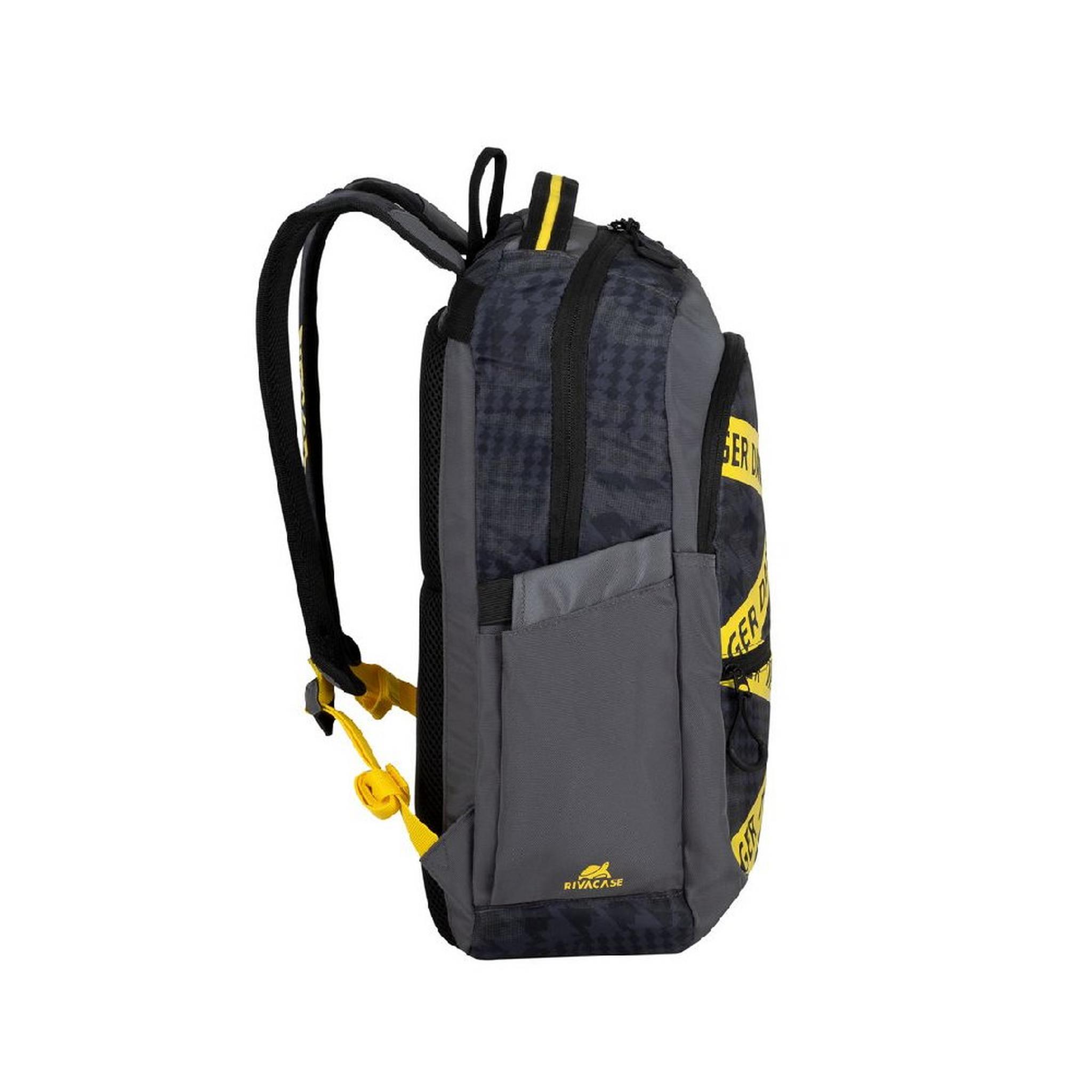 RIVA EREBUS-5431 Urban Laptop Backpack, 15.6Inch, 20L - GREY CAMO