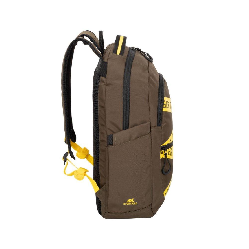 RIVA EREBUS-5431 Urban Laptop Backpack, 15.6Inch, 20L - KHAKI
