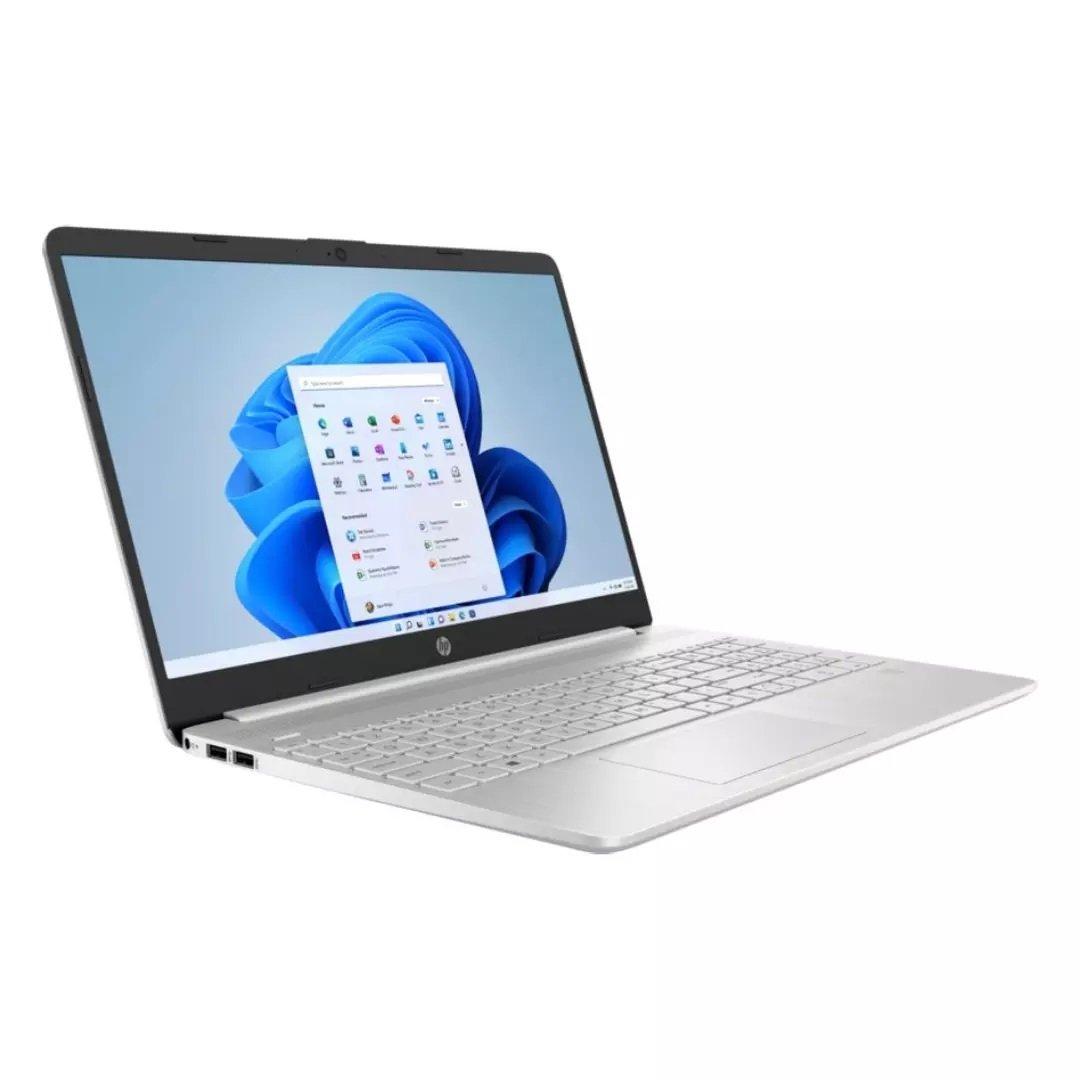 HP 15s Laptop, AMD Ryzen 7, 8GB RAM, 512GB SSD, 15.6-inch, AMD Radeon Graphics, Windows 11 Home, EQ3004NE 6G7U7EA#ABV - Silver