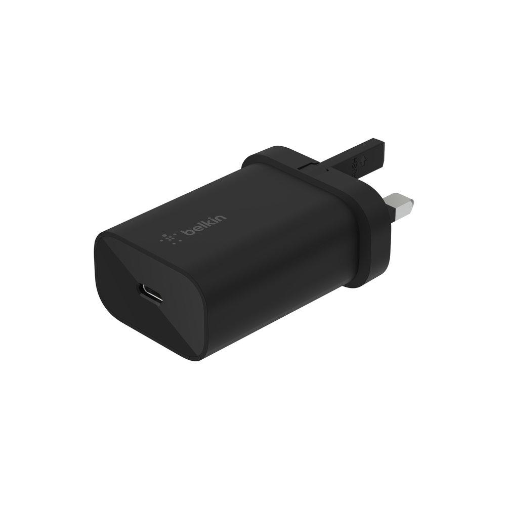 BELKIN USB-C Wall Charger, 25W, WCA004MYBK