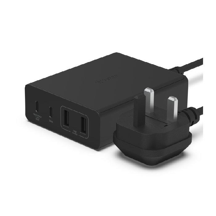 شاحن يو اس بي- سي 4 منافذ 108 واط من بلكين|اكسايت الكويت