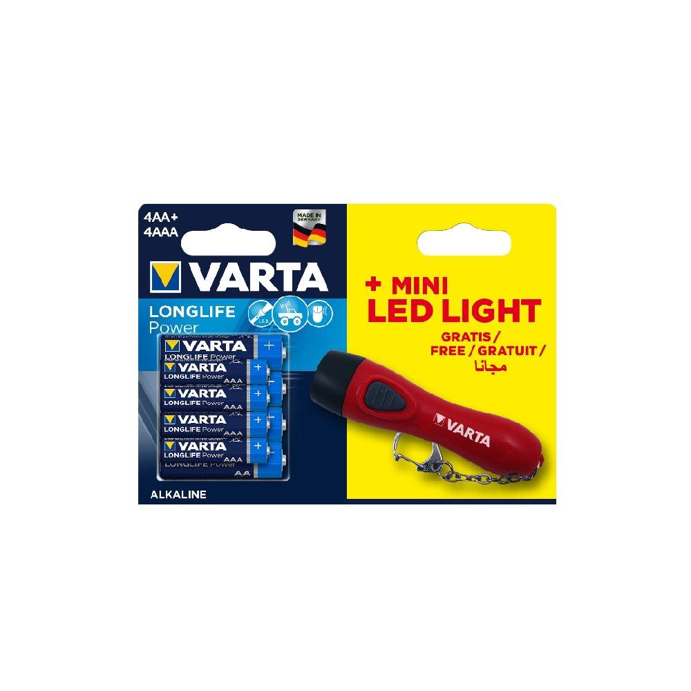 Varta Longlife Power Battery Pack, AA/AAAX Xcite Kuwait