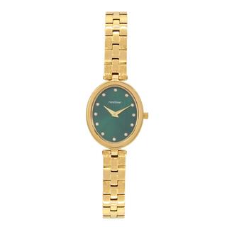 Buy Fontenay paris watch for women, analog, stainless steel band, 25x30, 329wjv - gold in Kuwait