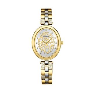 Buy Fontenay paris watch for women, analog, stainless steel band, 25x30, 329wxd - silver / ... in Kuwait