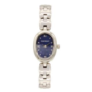Buy Fontenay paris watch for women, analog, stainless steel band, 17x23. 4, 330wab - silver in Kuwait