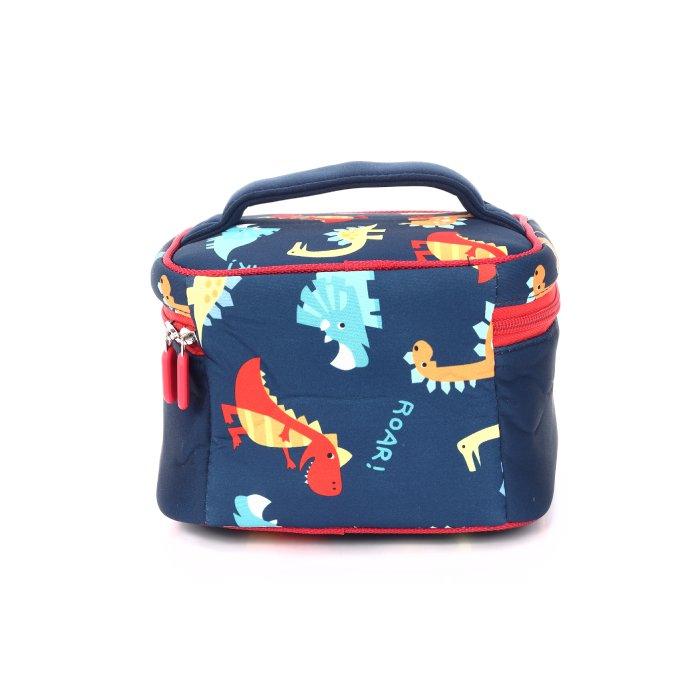 EQ Kids 3in1 Dino Small Backpack Set, KLB230212S - Navy/Red