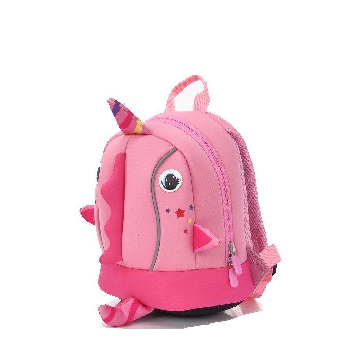 مجموعة حقيبة مدرسية شارك 3 في1 للأطفال صغيرة الحجم من إي كيو، KLB230259S - زهري