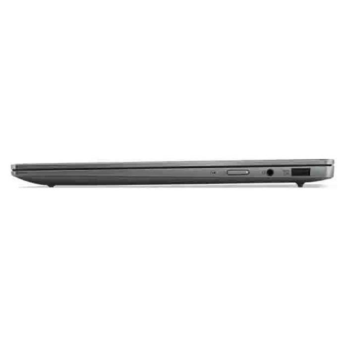 Lenovo Yoga Slim 6 Laptop, Intel Core i7, 12th Gen, 16GB RAM, 1TB SSD, 14 inch, Eng/Ar keyboard, Intel Iris Xe Graphics, FHD, Windows 11 Home, 82WU005RAX – Gray