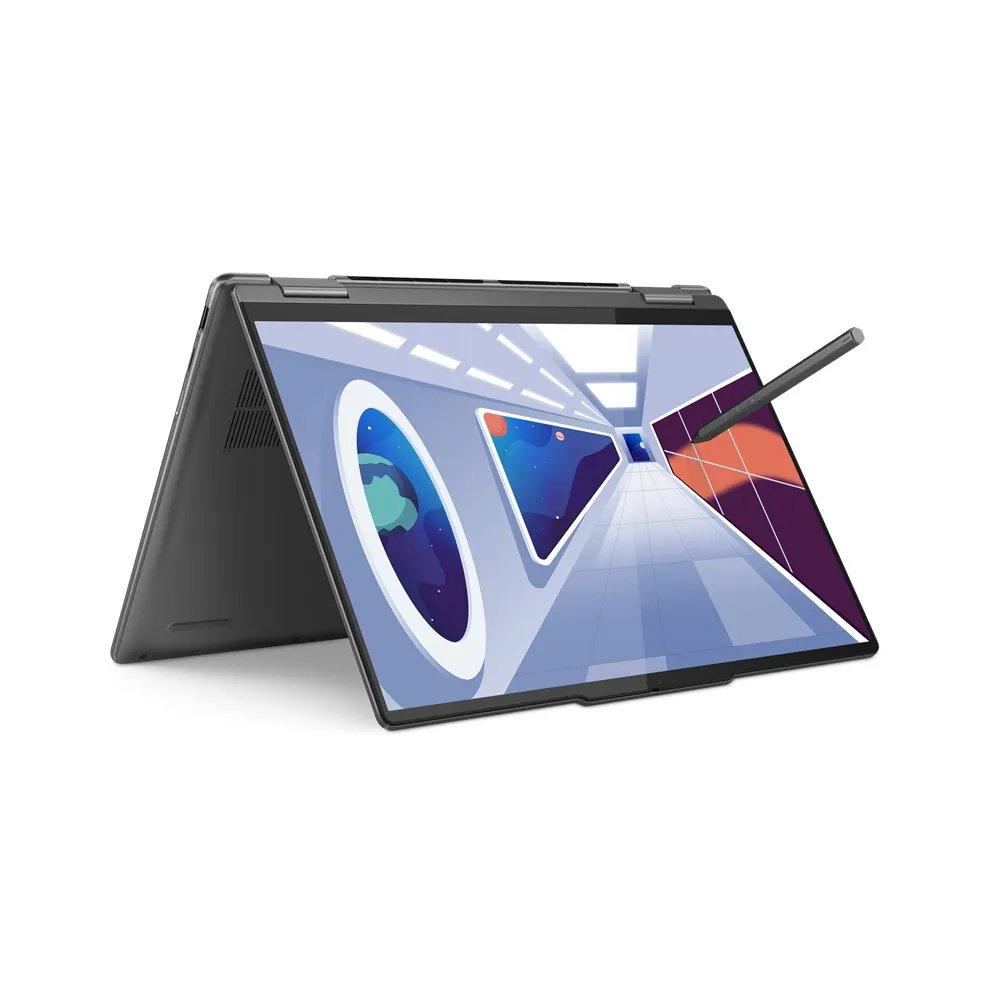 Lenovo Yoga 7 Convertible 2-in-1 Laptop, Intel Core i7, 16GB RAM, 1TB SSD, 14 inch, Integrated Intel Iris Xe Graphics, Windows 11 Home, 82YL004QAX - Gray