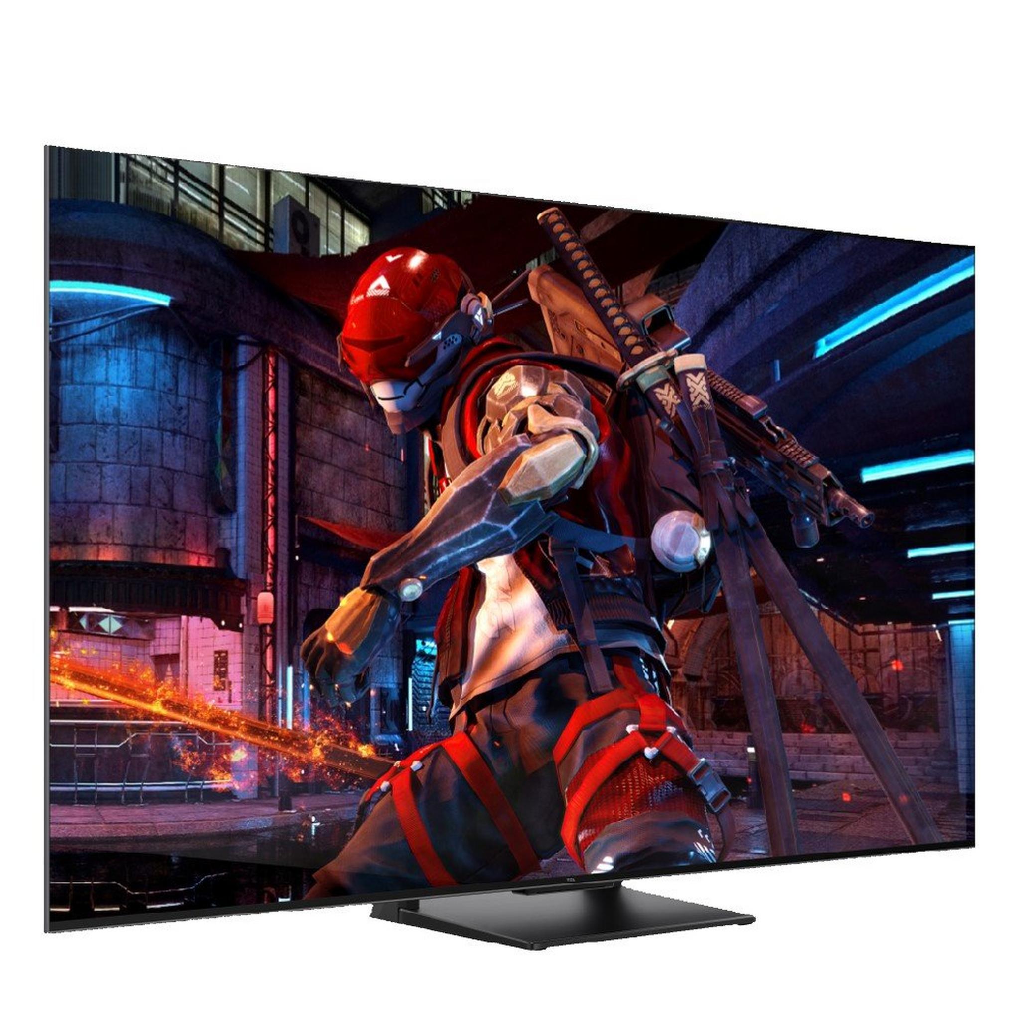 TCL C745 Series 55- inch 4K QLED Smart Google TV 55C745  Black