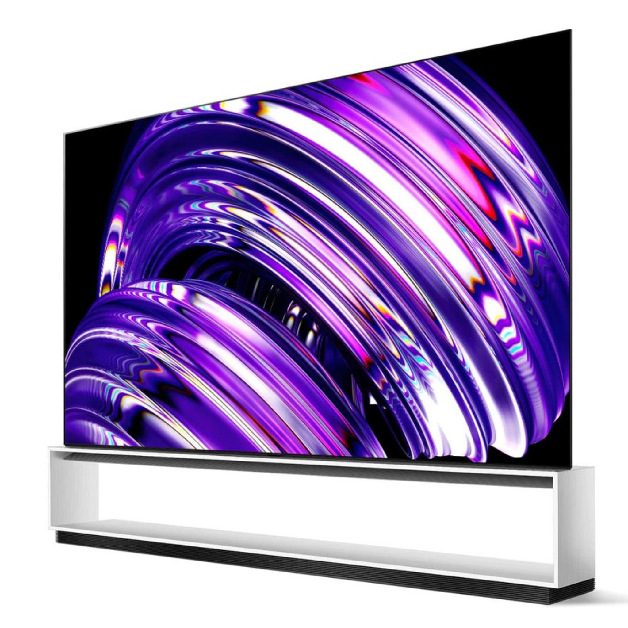 شاشة تلفزيون  ذكي سلسلة زد 2 مقاس 88 بوصة من إل جي، اوه ليد 8 كيه، OLED88Z2 - أسود