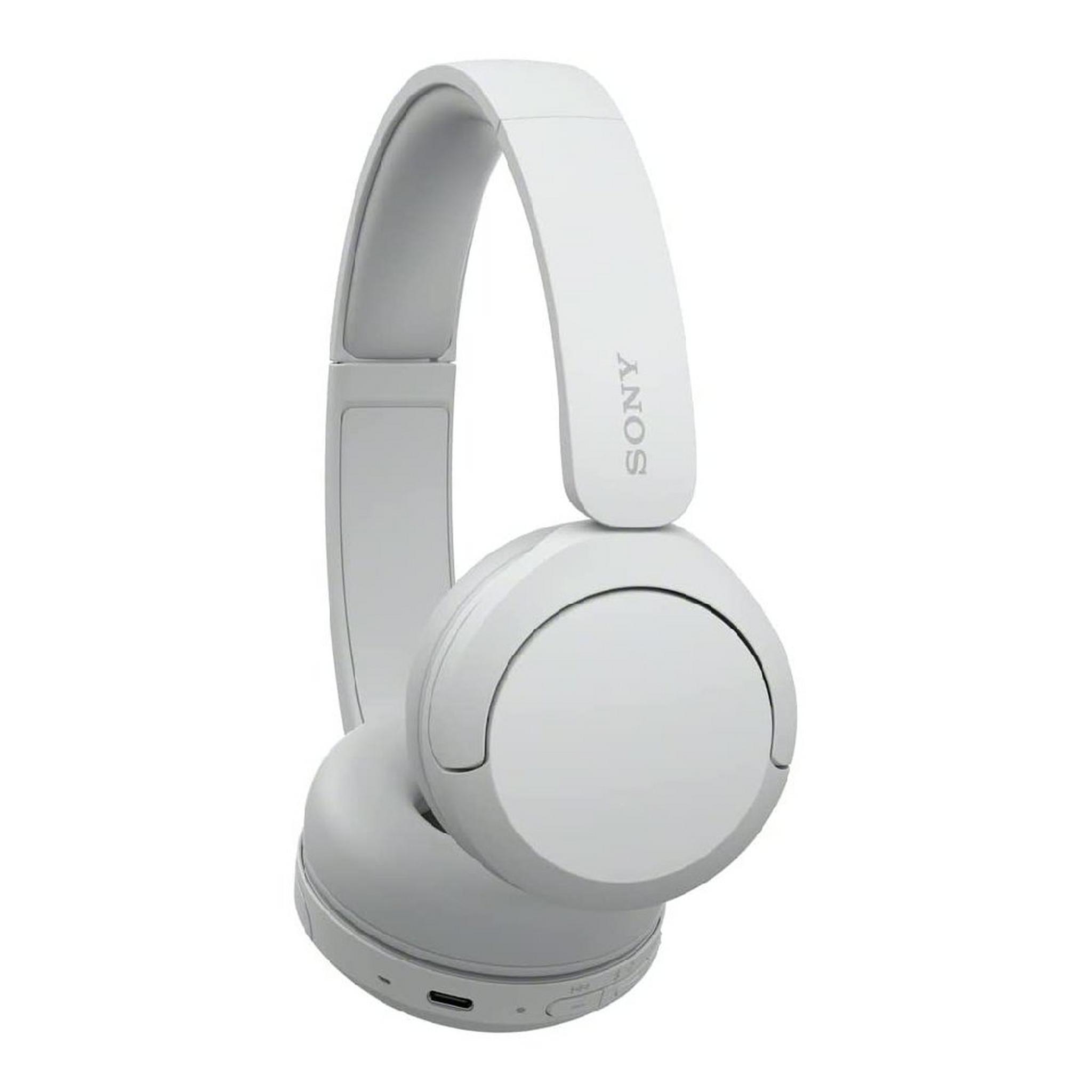 Sony Wireless Headphone with Microphone, WH-CH520/WZE - White