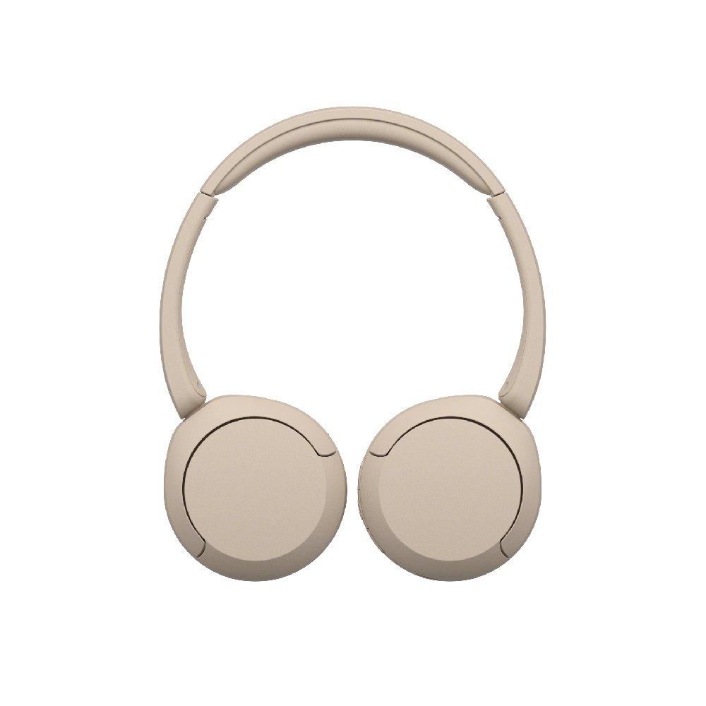 Buy Sony wireless headphone with microphone, wh-ch520/cze - beige in Kuwait