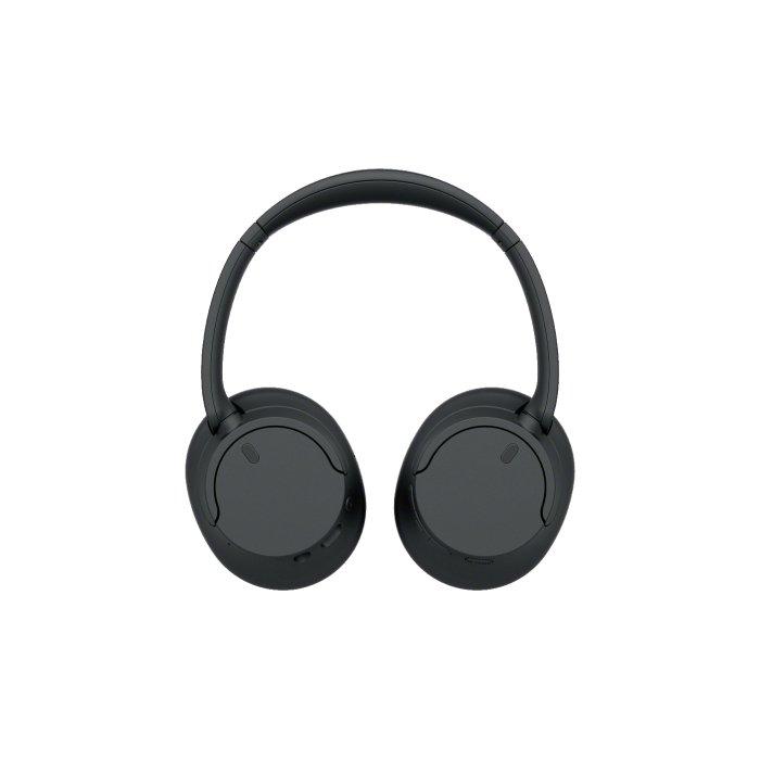 سماعة رأس لاسلكية بخاصية إلغاء الضوضاء من سوني، WH-CH720N / BCE - أسود