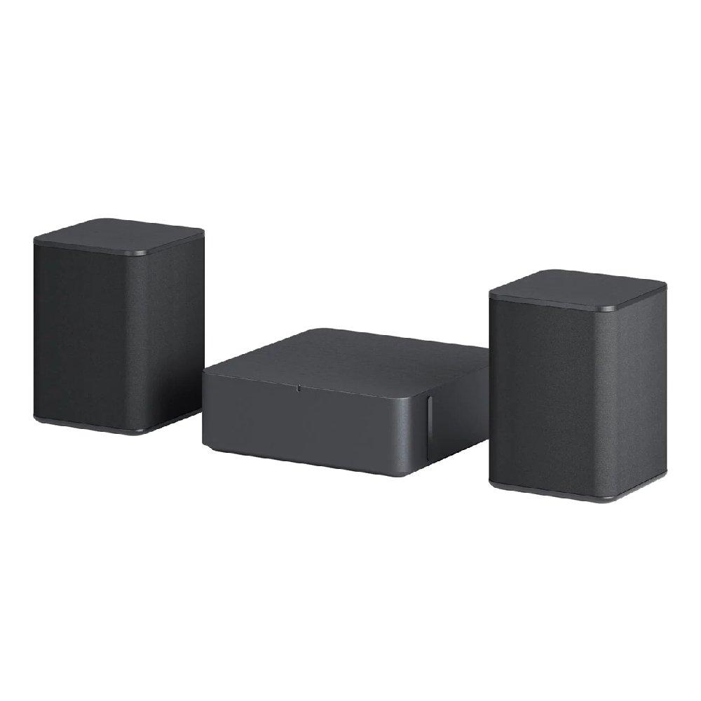 LG Sound Bar, Subwoofer and Surround Speakers, 5.1.3 Channel, 620 Watts, S80QR – Black