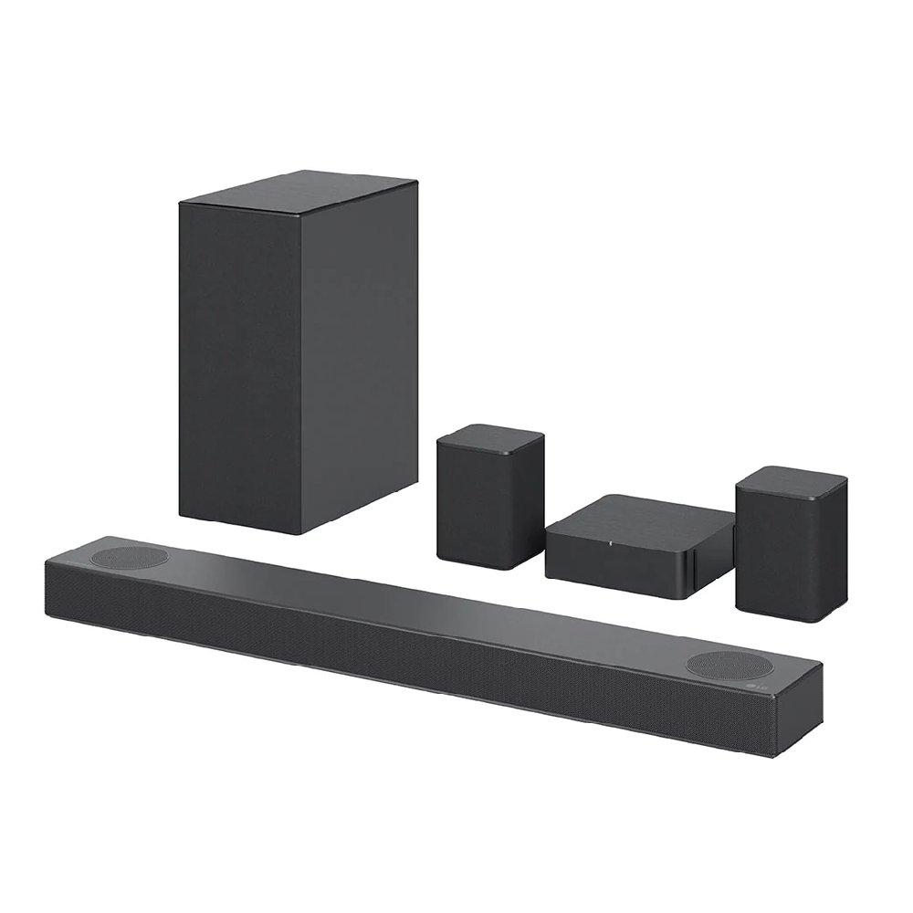 LG Sound Bar, Subwoofer and Surround Speakers Xcite Kuwait