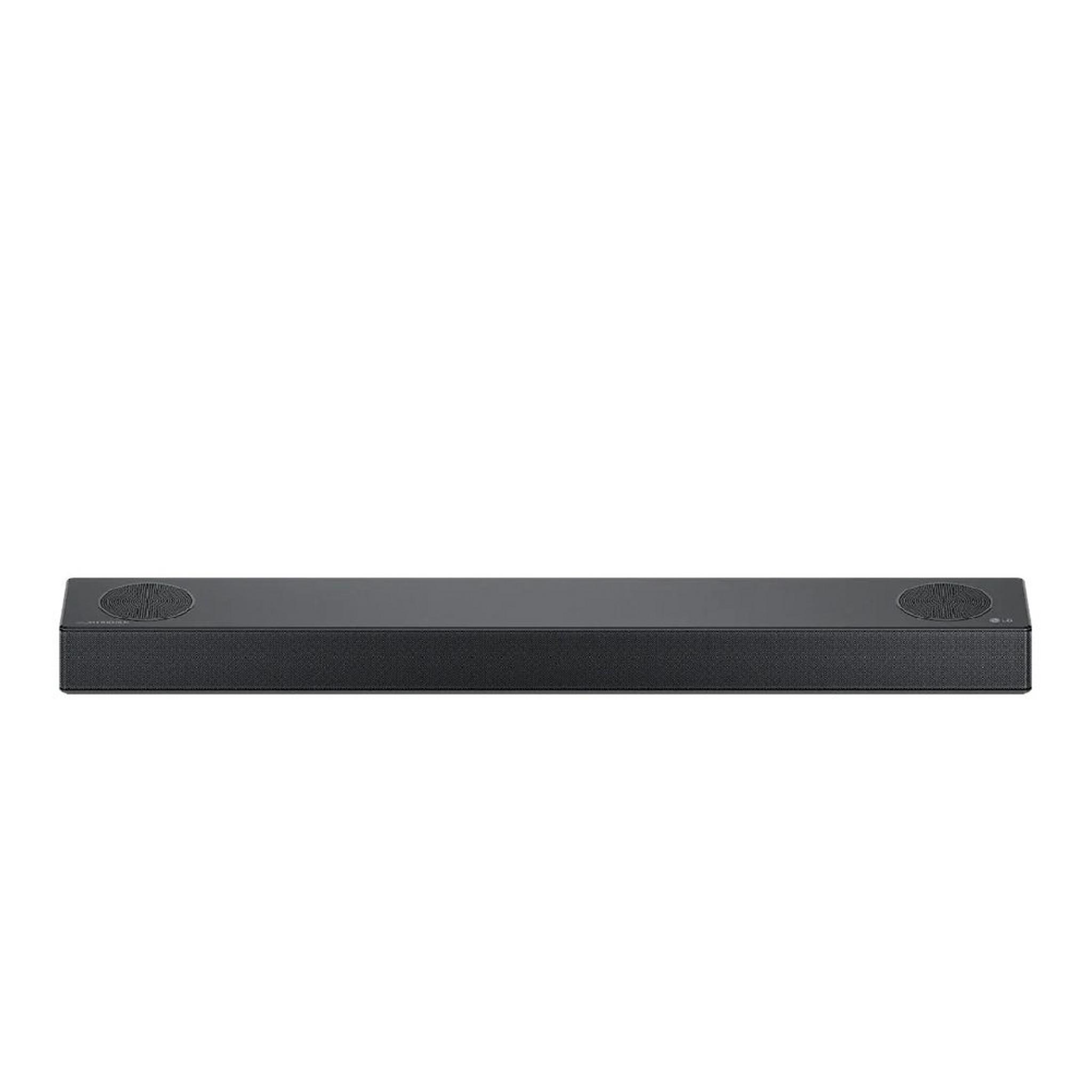 LG Sound Bar, Subwoofer and Surround Speakers, 5.1.2 Channel, 520 Watts, S75QR – Black