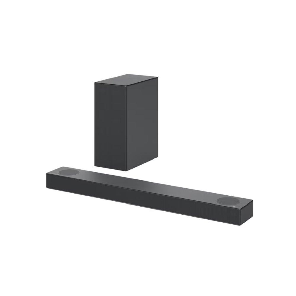 ساوند بار ومضخم صوت لاسلكي من ال جي، قناة 3.1.2، بقوة 380 واط ، S75Q - أسود