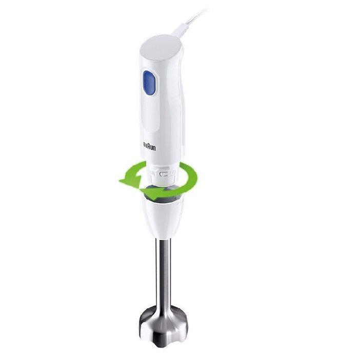 BRAUN MultiQuick 1 Hand blender, 450 Watts, MQ.10.001M – White / Blue