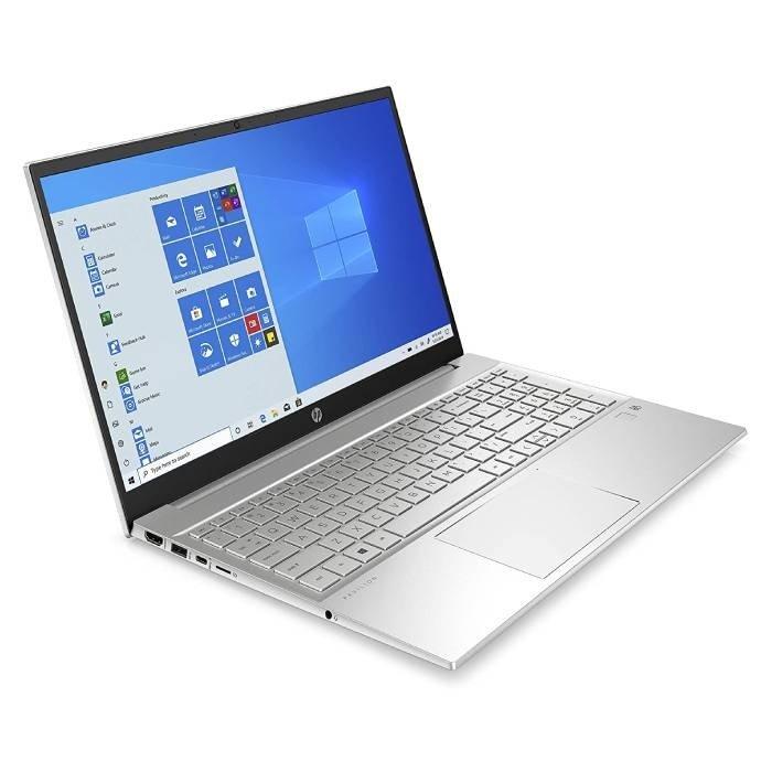 HP Pavilion Laptop, AMD Ryzen 7, 512GB SSD, 16GB RAM, 15.6-inch, AMD Radeon Integrated, Windows 11, 15-EH3004NE -  Silver