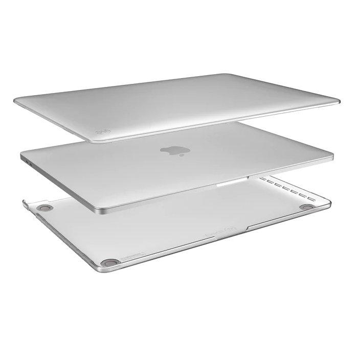 Speck SmartShell Case for 13-inch MacBook Pro M2, 150224-9992- Clear