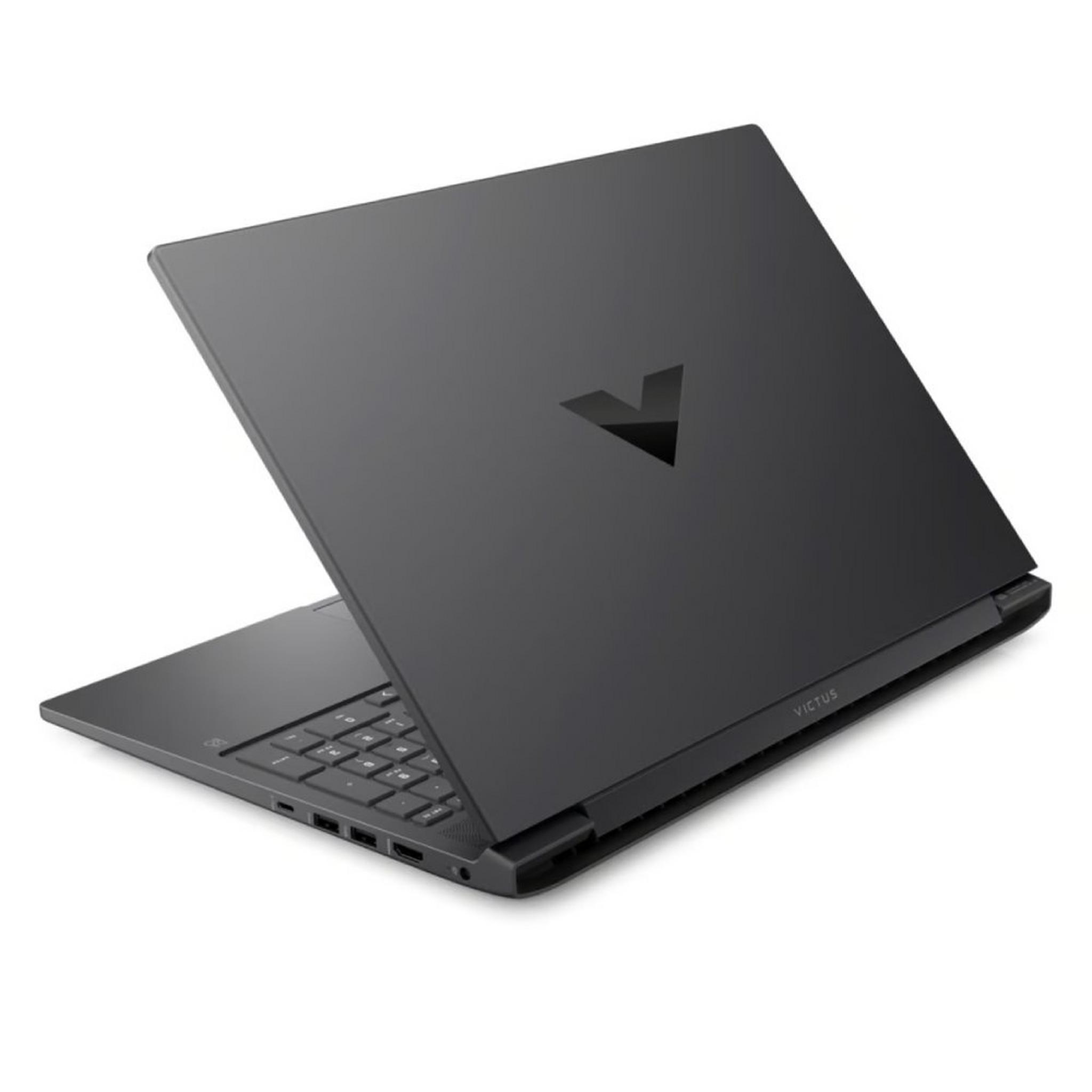 HP Victus Gaming Laptop, Intel core i7, 512GB SSD, 16GB RAM, 16.1-inch, nVidia GeForce 4050, Windows 11 Home, 16-R0002NE - Mica silver, black chrome logo