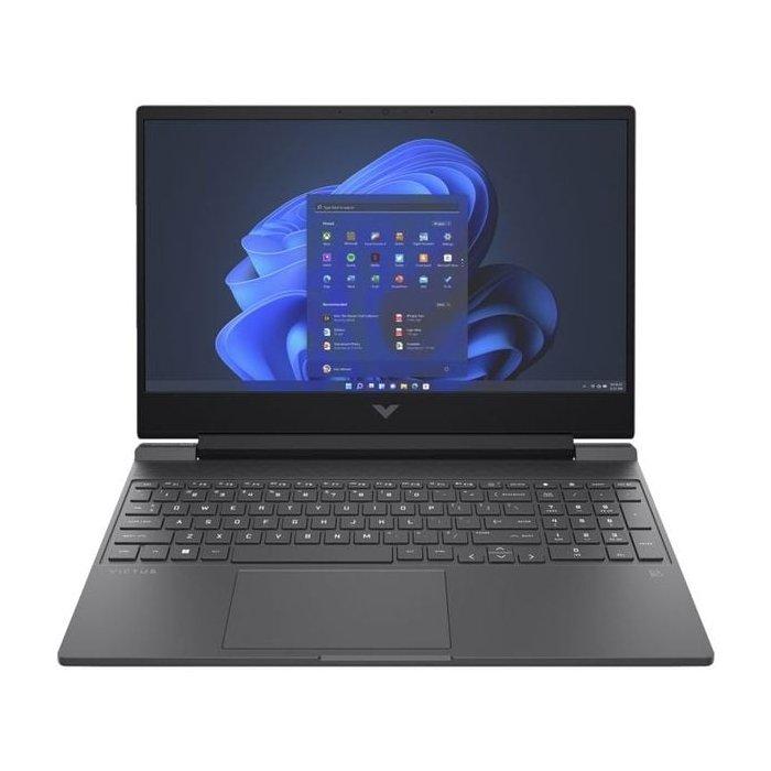 HP Victus Gaming Laptop, Intel Core i5, 512GB SSD, 16GB RAM, 15.6-inch, nVidia GeForce 3050, Windows 11 Home, 15-FA0093NE - Silver Mica & Black Chrome Logo