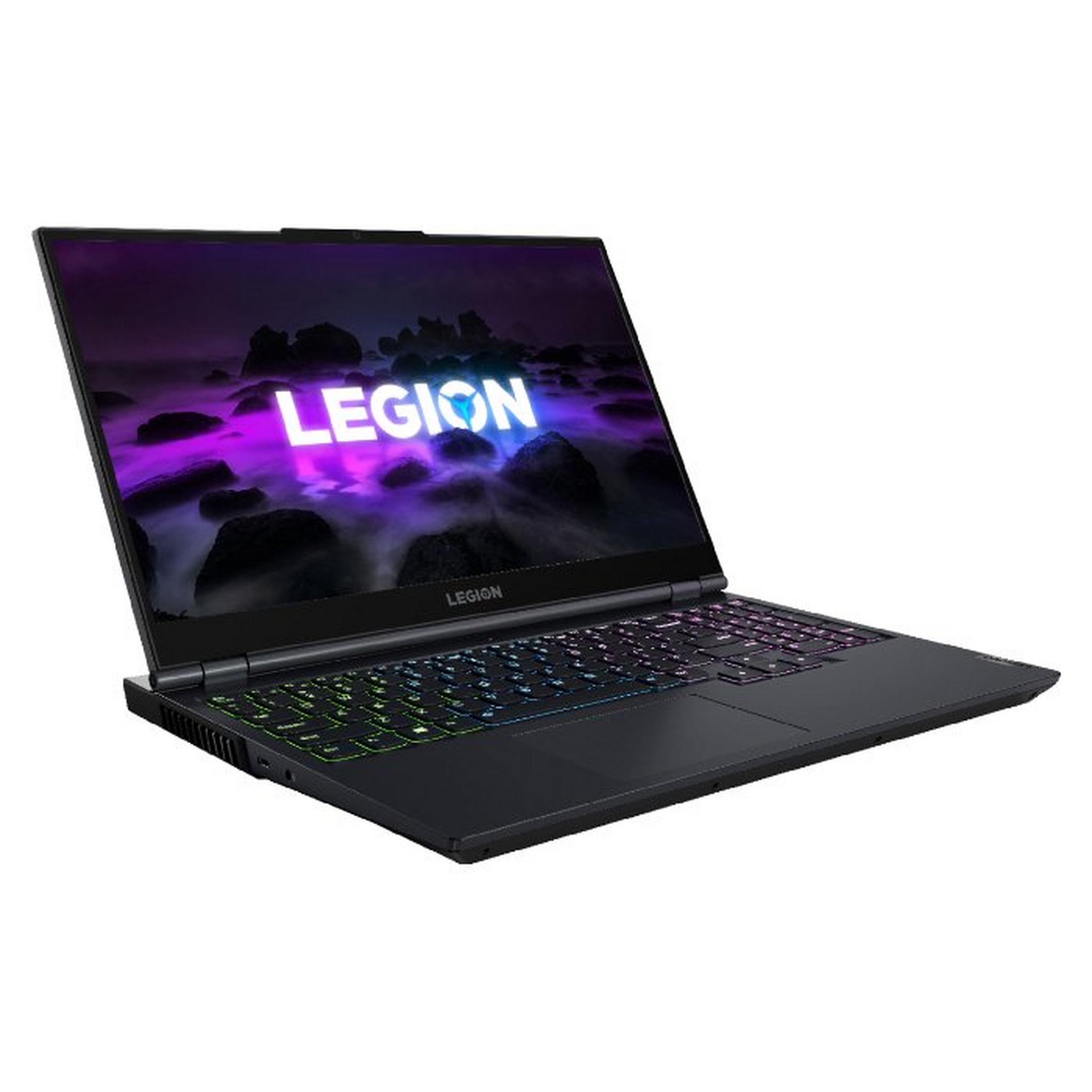 Lenovo Legion 5 Gaming Laptop, AMD Ryzen 7, 16GB RAM, 512GB, NVIDIA GeForce RTX 3070 8GB, 15.6-inch, Windows 11 Home, 82JU01AQAX - Black