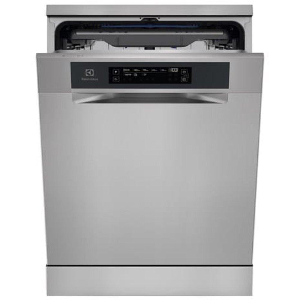 Electrolux Free-Standing Dishwasher, 8 Programs, 15 Place settings, ESZ89300SX - Silver