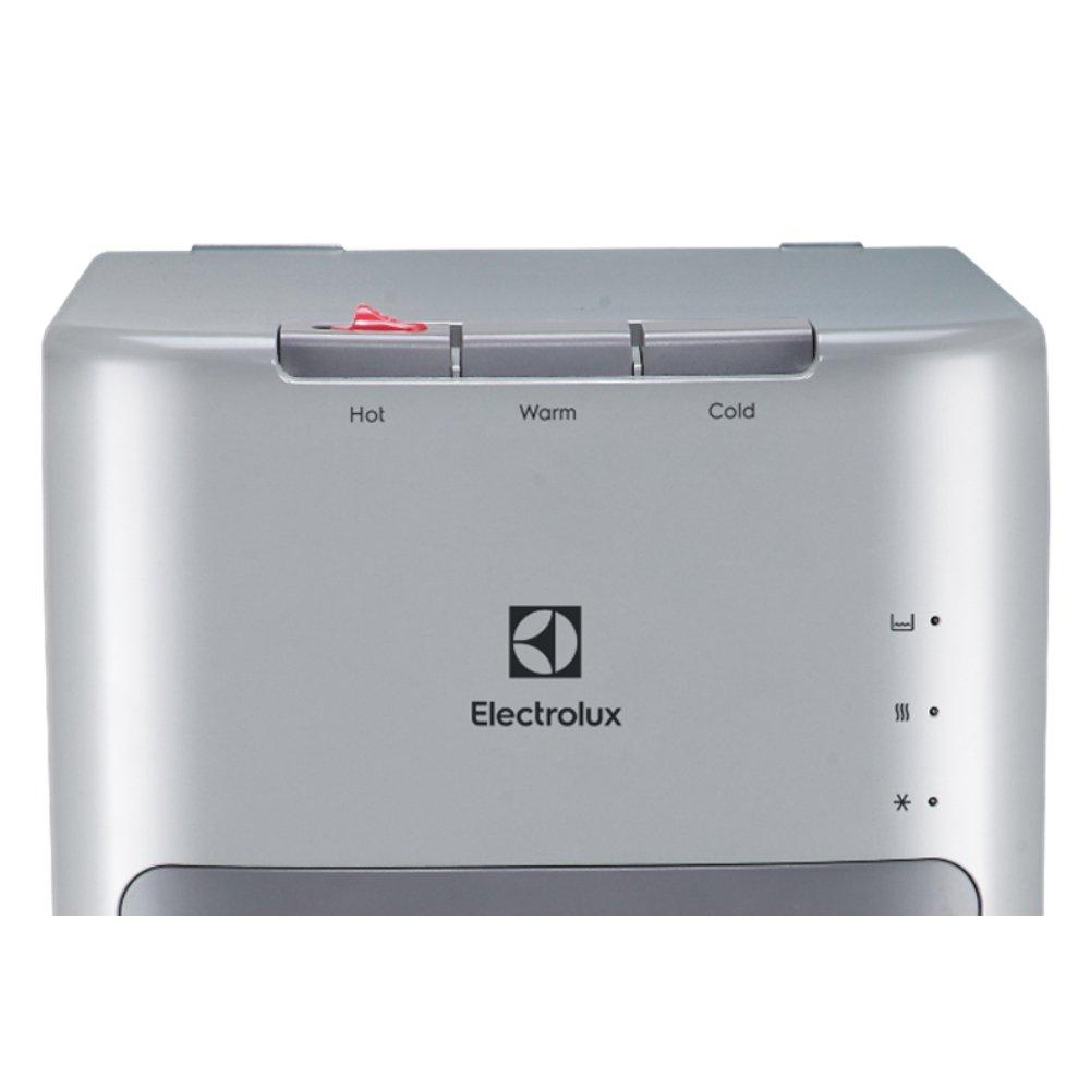 موزع مياه إلكترولوكس، 3 حنفيات، تحميل سفلي، EDBMFDXSG - فضي