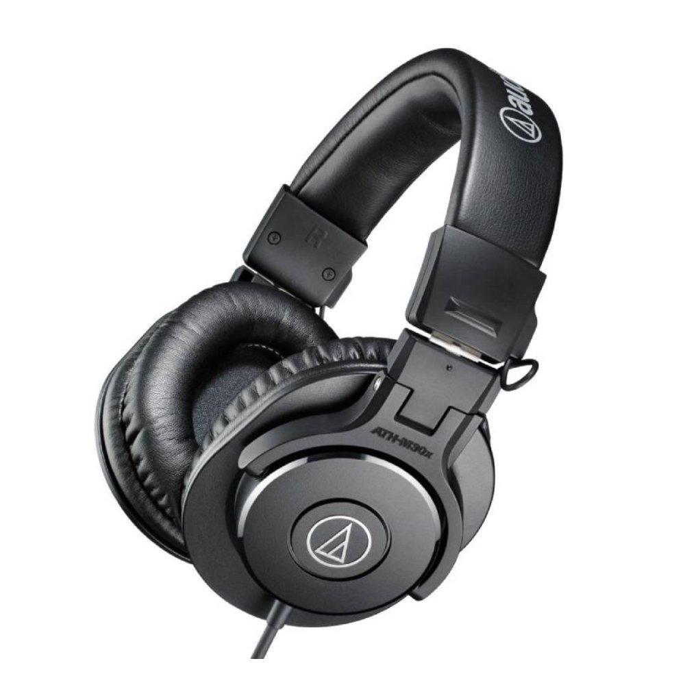 Audio Technica Studio Headphones, ATHM30x Black Xcite