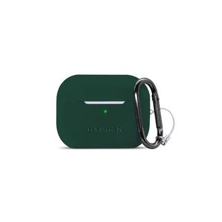 Buy Hyphen silicone + clear case for apple airpods pro 2nd gen, hac-scp2gr6890 - green in Kuwait
