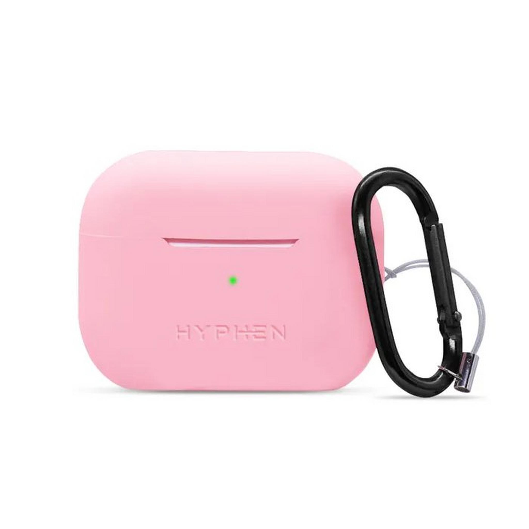 Hyphen Apple Airpods Pro 2nd Gen Silicone + Clear Case, HAC-SCP2PK6913 - Pink