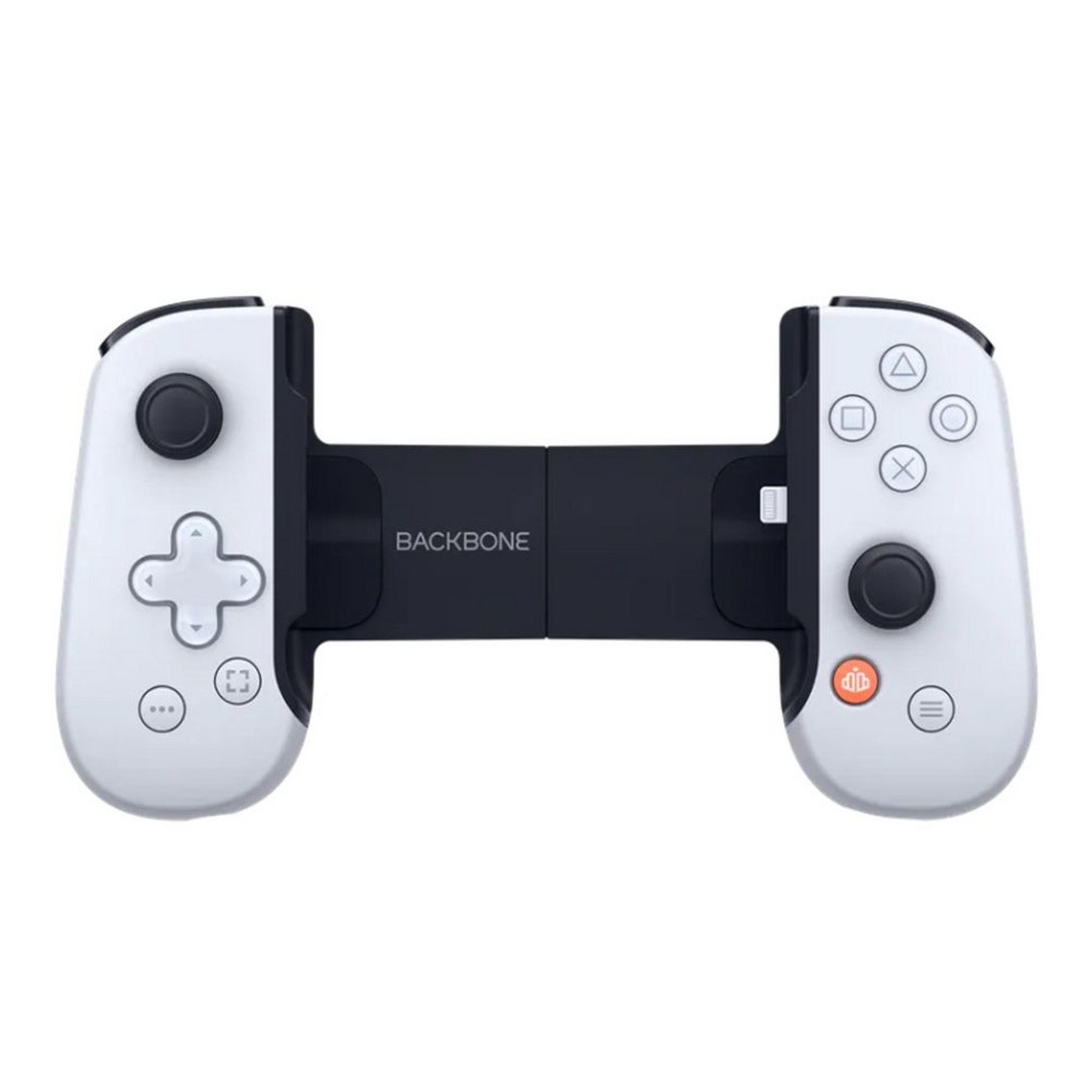 BACKBONE One Handheld iPhone Game Controller for PlayStation, BB-02-W-S – White