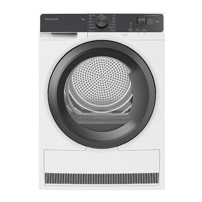 FRIGIDIARE Front Load Washer 8kg + Condenser Dryer 8kg Bundle, FWF9024M+FDH804N7 – White
