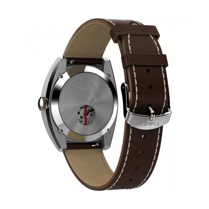 TIMEX Marlin Sub-Dial Automatic Men's Watch, Mechanical, 39mm, Leather Strap, TW2V62000 – Brown