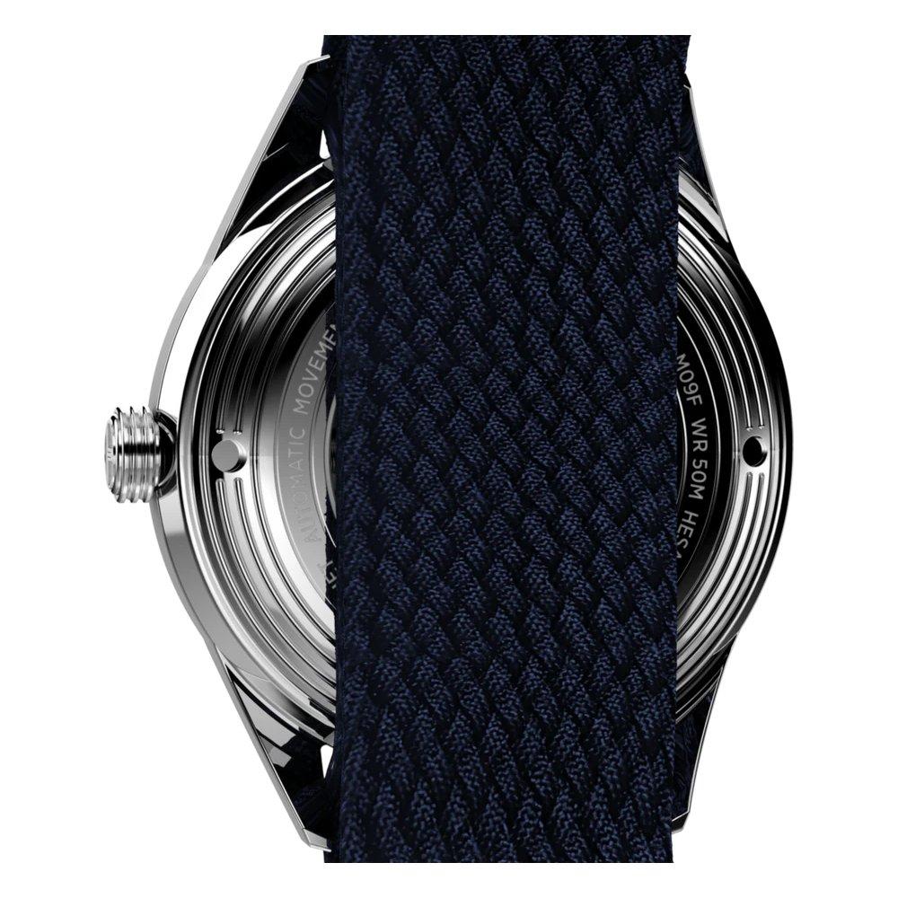 Timex Marlin Jet Automatic Men's Watch, 38mm, Leather Band, TW2V72300 – Black