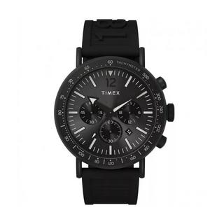 Buy Timex waterbury men's watch, analog, 43mm, resin strap, tw2v71900 – black in Kuwait