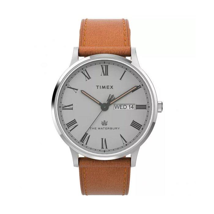 Waterbury classic 40mm sale leather strap watch