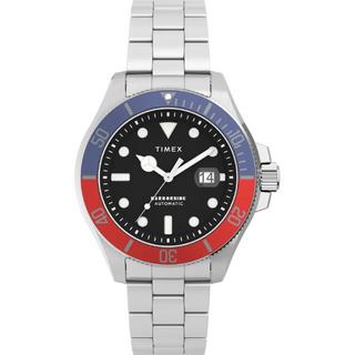 Buy Timex harborside coast automatic watch for men, mechanical, 43mm, stainless steel strap... in Kuwait