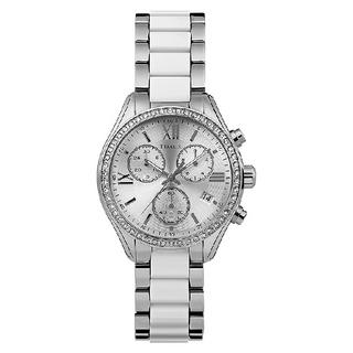 Buy Timex watch for women, analog, alloy band, 38mm, tw2v74700 - silvertone in Kuwait