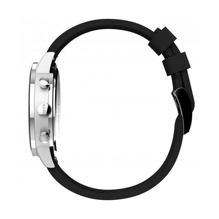 Timex Midtown Men's Watch, Chronograph, 40mm, Silicone Strap, TW2V70500 – Black