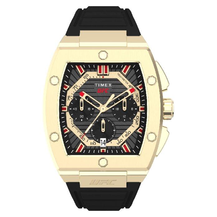 اشتري ساعة تيميكس للرجال، أنالوج، سوار سيليكون، 51مم، tw2v88000 - أسود في الكويت