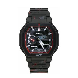 Buy Timex ufc colossus men's watch, analog/digital, 45mm, resin strap, tw2v85300 – black in Kuwait